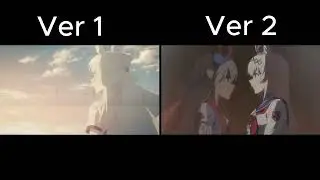 Umamusume Cinderella Grey Opening side by side comparison