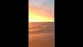 Sunset after Grand Bend tornado July 2014