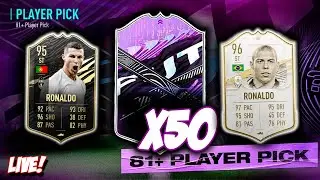 60X 81+ WHAT IF PLAYER PICKS + MID OR PRIME ICON PLAYER PICK LIVE!! FIFA 21
