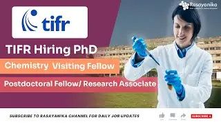 TIFR Hiring Chemistry Visiting Fellow &ndash; Postdoctoral Fellow/ Research Associate
