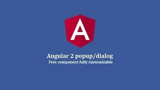 Angular 2 popup/dialog