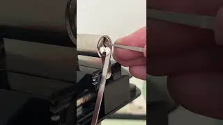 Вскрытие цилиндра Abus. Челлендж для tg -channel Hack Lock. #lockpicking #locksmith #locksport #abus