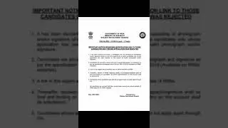 RRB RRC Group-D Exam notice for rejected application form candidates.
