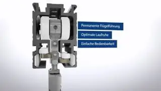 Schiebewand: Systeme mit GEZE MSW SmartGuide | Produktpr&auml;sentation