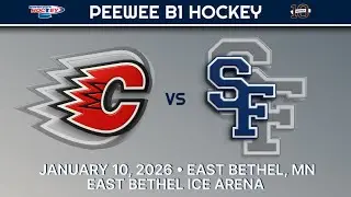 (1/10/2026) Centennial Cougars @ St. Francis Fighting Saints - D10 Peewee