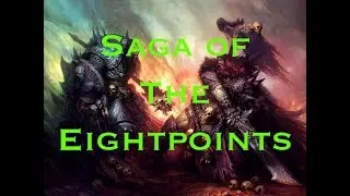 Saga of the Eightpoints:  Bonesplitterz vs  Stormcast Eternals Warcry Battle Report #2