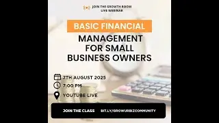 📊 Basic Financial Management For Small Business Owners (Part 1) | Foundation of Business Finance