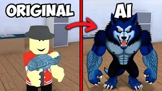 I Turned Roblox Memes Into SCARY WEREWOLVES Using AI&hellip; (They&rsquo;re TERRIFYING! 😱)