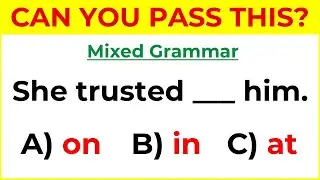 English Grammar Test: Can You Pass This Test?