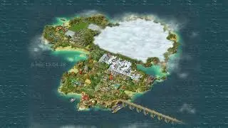 Динамика развития острова в игре June's Journey (13.10.2017-13.10.2019)