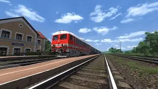 Train Simulator Classic MÁV 54 vasútvonal M41 2112 Retro Személyvonat