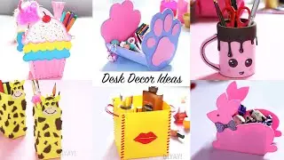 DESK ORGANIZATION IDEAS | Desk Organizer | Desk Decor