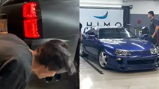 Tinting The Supra + New Exhaust On The Tahoe