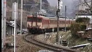 山陰本線　キハ58系急行『丹後』交換シーン