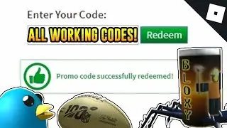 ALL WORKING PROMO CODES ON ROBLOX