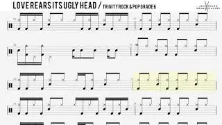 How to Play Love Rears Its Ugly Head  - Trinity Rock & Pop Drums Grade 6