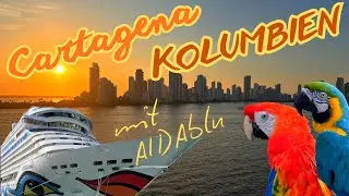 Cartagena, Kolumbien mit AIDAblu im Dezember 2025 #cartagenadeindias
