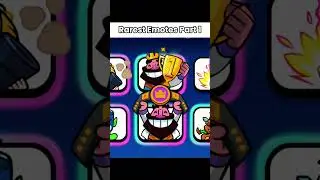 Rarest Emote Part 1 #clashroyale
