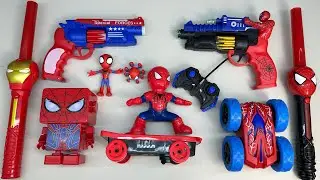 Marvel TOYS Spider-Man. Spider-Man mask. Unboxing Toy video. Versatile Marvel toys.