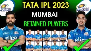 IPL 2023 | Mumbai Indians Retained Players 2023 | MI Retained Players 2023