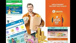 Honest review & comparison b/w Grofers, @Amazon pantry @Jiomart & @Flipkart  online grocery shopping