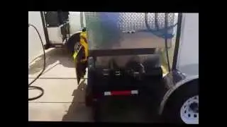 DUEL TRASH BIN CLEANING SYSTEM