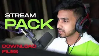 Create a perfect animated stream package on Pc | stream starting soon | Aftereffects / Photoshop