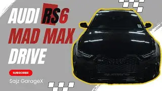 Audi RS6 Night Drive POV | Mad Max Streets | Rally Mode On 