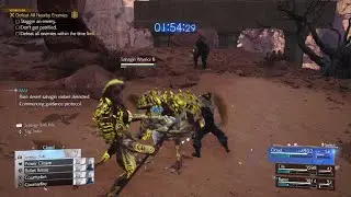 FINAL FANTASY VII REBIRTH Sahagin Warrior fight