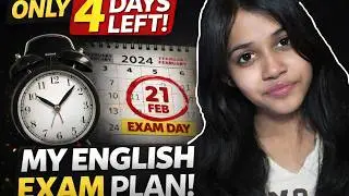 4 DAYS GAP PLAN for ENGLISH BOARD 🔥| Complete 95+ Strategy | Class 10