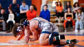 184lbs Justin Phillips (Virginia) vs Lucas White (American)