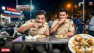 पुलिस वालो ने मारे शर्मा चाट भंडार पर रेड और फिर खा ग्ये फ़्री के गोलगप्पे || Crime Patrol