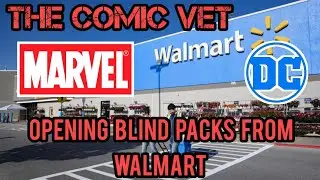 Opening Walmart Comic Book Blind Packs || Marvel || DC Comics || Variants || Ratios || Exclusives