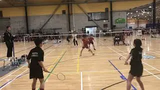 North Harbour 2 vs CMBA Golden Dragons Mix Double 1