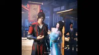 Xiao Yan and Xiao Xun Er 🥰 Cute moments || battle through the heavens #donghua #xuner