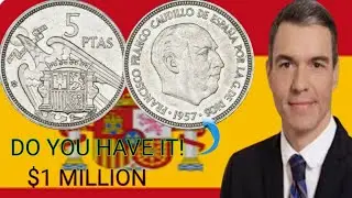 This 1957 Spanish 5 Pesetas Coin Could Be Worth $1,000,000!