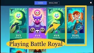 Playing Battle Royal (dual) | *Heroes Strike Offline*