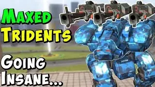 Mk2 Max Trident Fury Going Ultra Godlike - War Robots Gameplay WR
