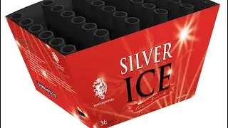 Silver Ice | 36 shots | 1&rdquo; | batch 2025 | Bonfireworks