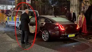 Flawless Bodyguard Move Protects Royal Exit