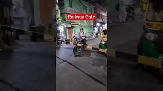 Railway Gate।। #train #railway #indianrailways #rail