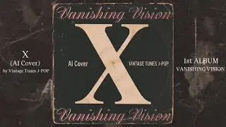 X (JAPAN)の1stアルバム「VANISHING VISION」をメタルアレンジでフルカバー(AI Cover)