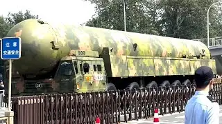 China Military Parade Units Exit &mdash; Close-Up Look at New Equipment