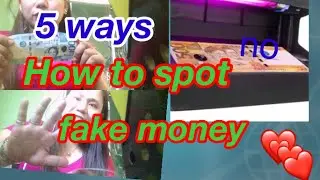 How to spot fake money Philippines