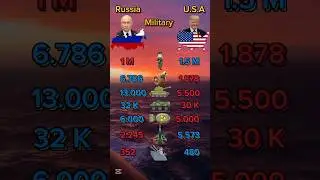 Russia🇷🇺 vs U.S.A🇺🇸 #russia #usa #military #mapping #mapedit #vs #war #ww3