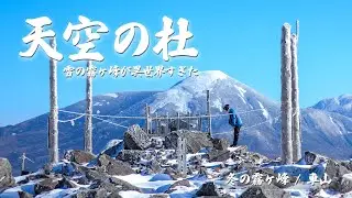 【日本百名山】冬の霧ヶ峰は異世界過ぎた