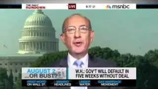 Robert Greenstein on MSNBC regarding the debt ceiling