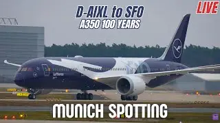 LIVE München Airport Plane Spotting MUC, 04.02.2026