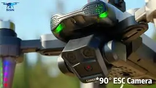 GD85 RGB color light drone#dronevideo #flycam #fpv 