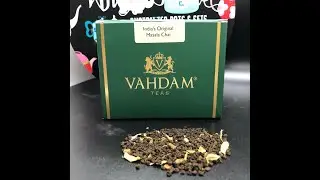 Vahdam Teas India's Original Masala Chai; Tea with Linda